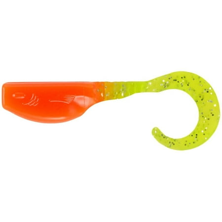 Crappie Magnet Slab Curly Grub Candy Corn