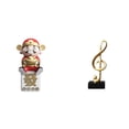 thumbnail image 1 of Estatua De Nota Musical De La Fortuna, Figura Creativa De Resina Para Centro De Mesa De Año Nuevo, Regalo De Inauguración De Casa, Adorno De Escritorio O Chimenea., 1 of 8