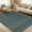 Blue, variant on GlowSol 9'x12' Washable Area Rugs for Living Room Bedroom Modern Striped Soft Non-Slip Low Pile Accent Rug, Beige