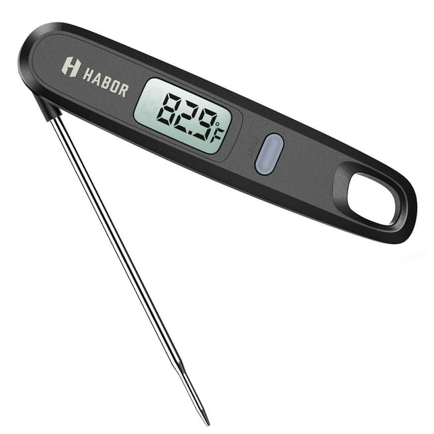 Habor Digital Meat Thermometer Instant Read Meat Thermometer for BBQ, Coffee , Tea, Milk or Bathing, Digital Meat with Probe(stainless Steel), Meat Thermometer Wireless - Walmart.com