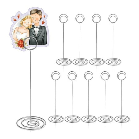 

Table Number Bracket 10 Pieces-Place the Card Holder High Table Digital Bracket