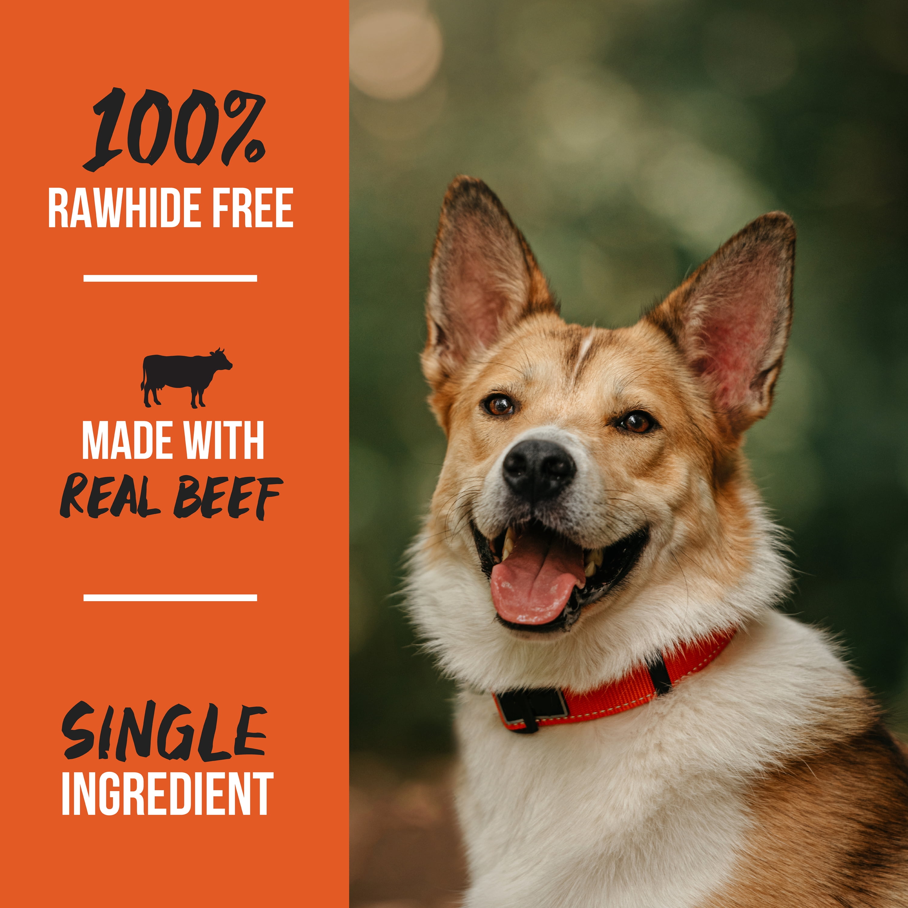Grillerz Pitmasterz Slow-Roasted Beef Ribs Dog Treats, 3 Count, All Natural