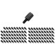 thumbnail image 2 of 100Pcs M3 Thread 8mm+6mm PCB Fixed Nylon Hex Standoff Spacer Pillar, 2 of 5