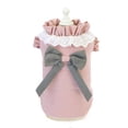 thumbnail image 4 of kladzum Dog Clothes Fall and Winter Pet Clothing Winter Pet Supplies Lace Collar vests Dog Costumes, 4 of 7