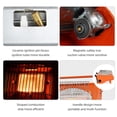 thumbnail image 2 of Graflsoa 1700W Portable Butane Gas Heater with Ceramic Heating, Adjustable Iron Oven, Compact Design, Black, 2 of 6