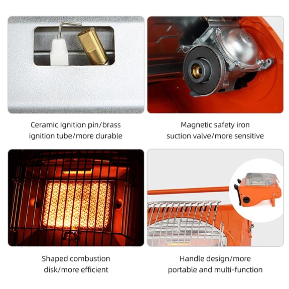 Space Warmer,Portable Ceramic Portable Anrio Qahm 1700w Portable Tent Picnic Adjustable Iron Oven Heater Portable Papapi Qahm Dsfen Ceramic Portable Heater Qahm Heater In Qahm Dsfen Heater