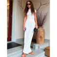 thumbnail image 4 of Conjunto de Dos Piezas para Mujer, Estilo Casual, Ideal para Estar en Casa. Incluye Top de Larga Ligeramente Corto y Pantalón de Pierna . - Corto S, 4 of 10