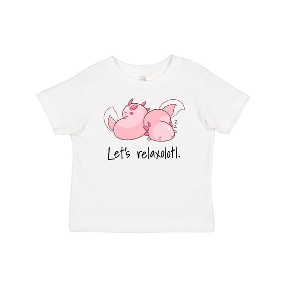 Inktastic Let's Relaxolotl with Sleeping Axolotls Boys or Girls Baby T-Shirt