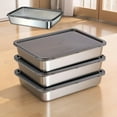 thumbnail image 6 of Stainless Steel Food Storage Containers with Secure Lids for Efficient Kitchen Organization, 6 of 9