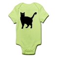 thumbnail image 1 of CafePress - Black Cat Silhouette - Baby Light Bodysuit, 1 of 1