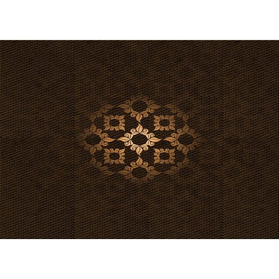 Ahgly Company Machine Washable Indoor Rectangle Transitional Red Brown Area Rugs, 4' x 6'