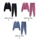 thumbnail image 5 of Guardurnaity Conjunto de ropa de invierno para mujer, Fitness, correr, Jogging, niñas, viajar, senderismo, manga larga, Sudadera con capucha, conjuntos de ropa Negro 2XL, 5 of 6