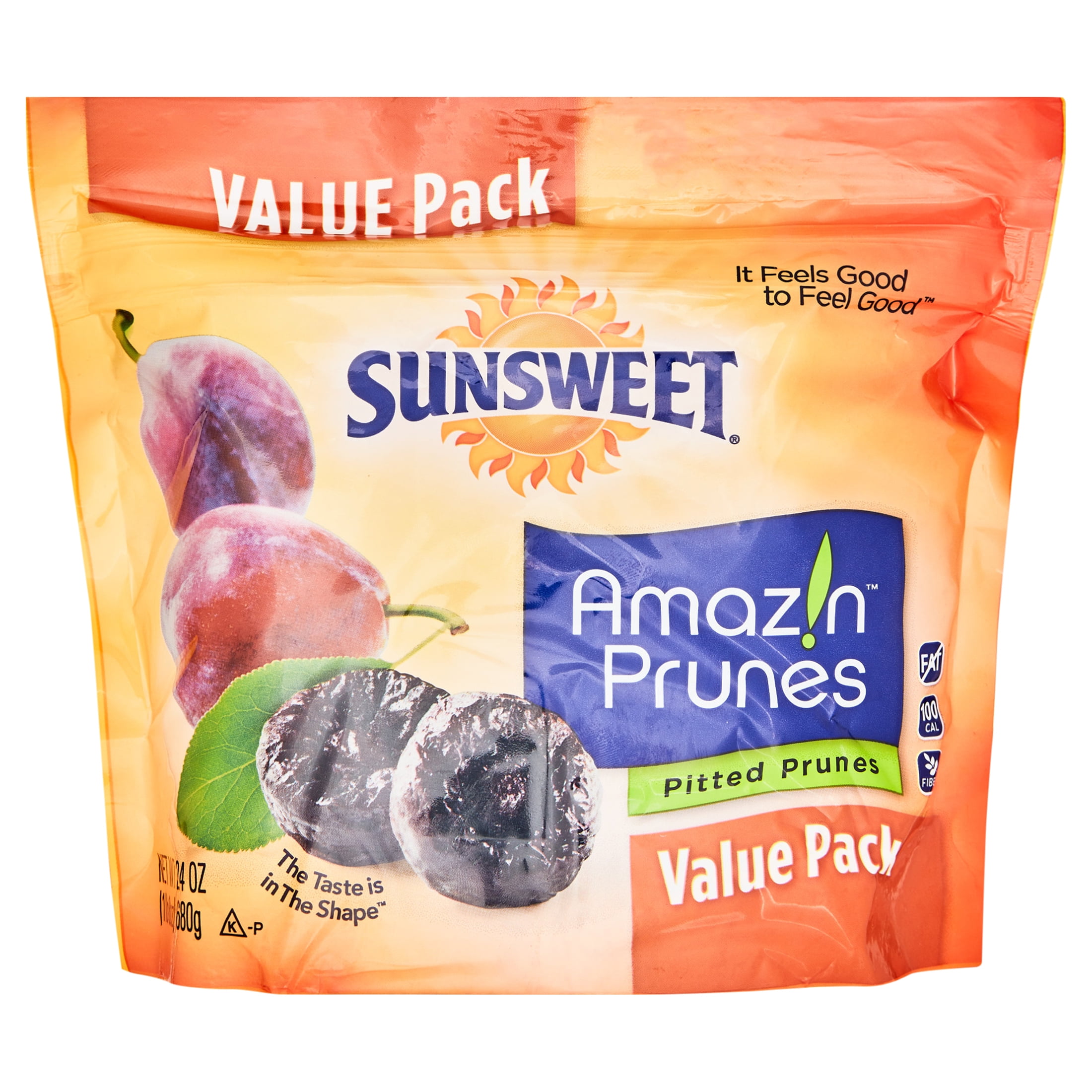 Sunsweet, Amazin, Pitted Prunes, 24, oz