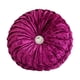 thumbnail image 1 of Sofa Vama Ropa de Cama Cojín redondo de terciopelo con forma de flor de hielo y rueda para sofá, mesita de noche, ventana, futón, calabaza for Navideño, 1 of 4
