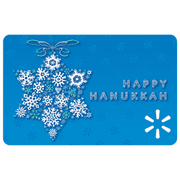 Hanukkah Ornament Walmart eGift Card