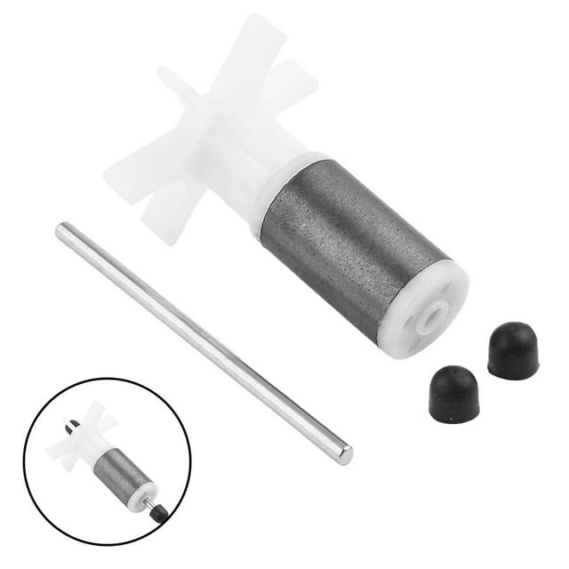MYG for Lay Z Spa Impeller Rotor for Super Silent Pump - for General Fit for All Models, Fixes E02 Error & Noisy Pump Issues - High-Quality Replacement Part with Stainless Steel Shaft