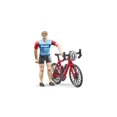 thumbnail image 2 of Bruder 63110 Bworld Road Bike w/ Male Cyclist, 2 of 4