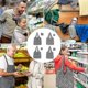 thumbnail image 5 of ZHAOCHENG Bolsa de compras plegable, 4 piezas Bolsas de compras reutilizables Bolsas de compras plegables, 5 of 5