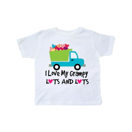 

Inktastic I Love My Grampy grandchild Gift Toddler Boy or Toddler Girl T-Shirt