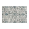 thumbnail image 2 of Outdoor Rug for Patios Clearance, Reversible Tropical Outdoor Decor Area Rugs,Plastic Straw Waterproof Carpet, Camping Mat for RV, Porch, Deck, Camper, Balcony, Cyan Large, 2 of 6