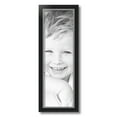 thumbnail image 2 of ArtToFrames 7x22 inch Black Velvet with Silver Picture Frame, Black MDF Poster Frame (4691), 2 of 8