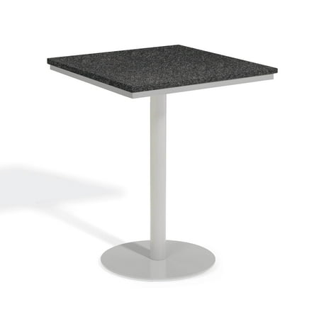 UPC 696829907691 product image for Oxford  Garden Travira 32-inch Square Lite-Core Granite Charcoal Bar Table with  | upcitemdb.com