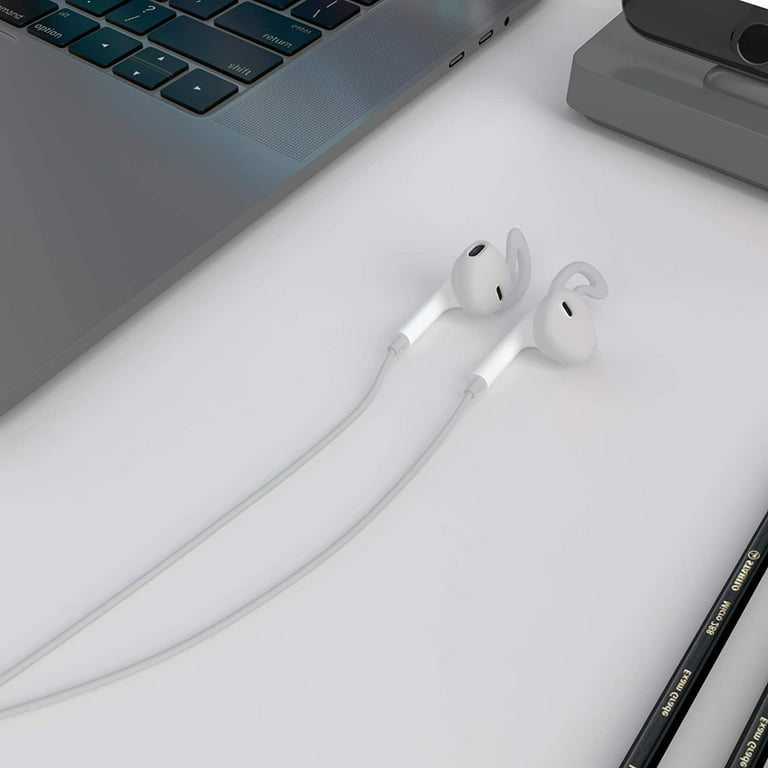 Ear Gel for Apple iPhone Earpod Cover Anti Slip Silicone Soft Replacement Sport Earbud Tips for iPhone 7 6S 6 Plus 5S 5C 5 Comfortable 4