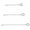 Silver A, variant on Sterling Silver Extenders Chain Necklace Extension Chains for Jewelry Making 3 PCS(1 2 3 inch)