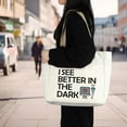 thumbnail image 4 of BDPWSS Sonographer Tote Bag Ultrasound Technician Gift Sonography Tech Gift Radiologist Gift I See Better In The Dark Gift, 4 of 7