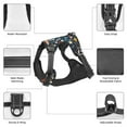 thumbnail image 6 of Picia Colorful Mushrooms No-Pull Dog Harness Reflective Front Clip Vest with Handle,Step-in Air Dog Harness,Adjustable 2 Metal Rings 4 Buckles,Easy to Put on & Take Off Small, 6 of 9