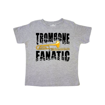 

Inktastic Trombone Fanatic Gift Toddler Boy or Toddler Girl T-Shirt
