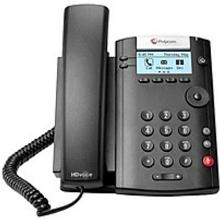 Refurbished Polycom 201 IP Phone - Desktop, Wall Mountable - 2 x Total Line - VoIP - Caller ID - Speakerphone - 2 x Network (RJ-45) - PoE Ports - SIP, SDP, DHCP, SNTP, CDP, LLDP-MED, NAT,