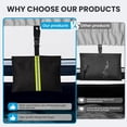 thumbnail image 6 of 10 Pack Boat Cover Sandbags, 800D Marine Grade Polyester Fabric Reflective Sand Bag Mooring Kit, Windproof Boat Cover Weight Bags with Tarp Clip Accessories, 6 of 7
