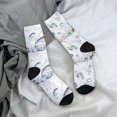 thumbnail image 5 of Fuzoiu Sea Animals Print Athletic Crew Socks for Men & Women,Casual Crew Socks,Above Ankle Crew Socks for Business, Casual, 5 of 6