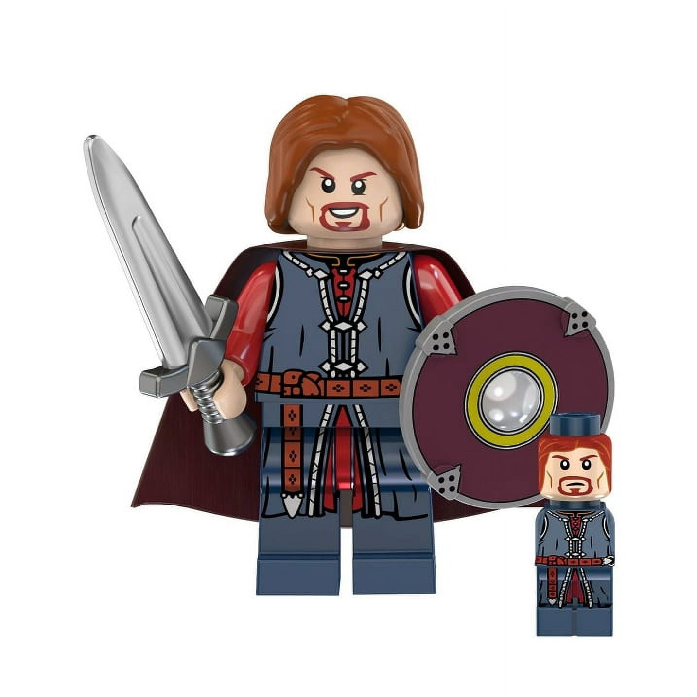 8 Pcs Lord  Action Figures Building Blocks Toys Set, Collectible 1.77 Inchs Minifigures Building Kits Awesome Gift for Kids Fans of the Rings Building Toys