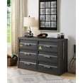 Acme Furniture Cargo Dresser in Gunmetal Finish