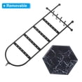 thumbnail image 4 of Jewelry Holder Organizer, Earring Holder Organizer Necklace Holder Display Stands Metal for Photography, Black, 4 of 5