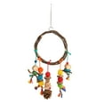 thumbnail image 2 of Bird Swing Toys,  Swing Toy Colorful Sharpen Beak Food Coloring  For  L, 2 of 8