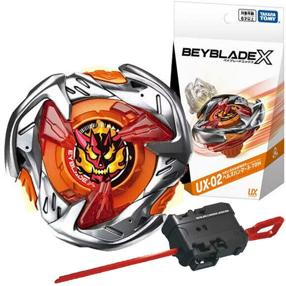 Serie 2024 Beyblade X Starter UX-02 Hells Hammer 3-70H