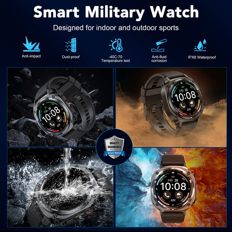 HD Fitness Smartwatch with Calling and 130+ Sport Modes photo 8