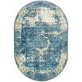 thumbnail image 1 of nuLOOM Vintage Lindsy Distressed Rug, 5' 11" x 9' Oval, Blue, 1 of 4