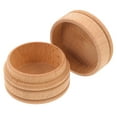 thumbnail image 1 of 1Pcs Children Tooth Container with Sealed Design Dust Proof Beech Wood Round Wooden Handle, 1 of 8