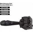 thumbnail image 2 of Lojalitet Comodo Duster Commodo para Dacia Duster Dokker Sandero Lodgy Dokker Clio Logan 8201167988 Interruptor de columna de dirección Interruptor de control del volante Señal de giro 255405056R, 2 of 5