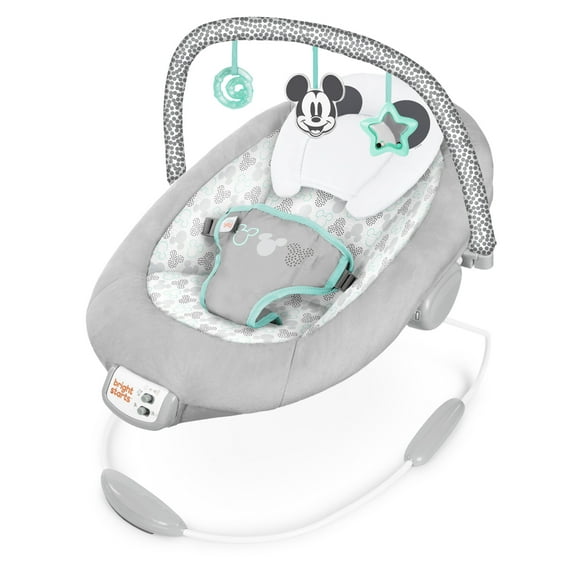 Bright Starts Mickey Mouse Comfy Disney Baby Bouncer, Cloudscapes