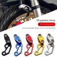 thumbnail image 2 of Aluminum Alloys Motorcycle Oil Line Holder Fuels Pipe Lines Clamp Motorcycles Brake Hose Clip Brake Cable Clamp, 2 of 4