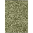 thumbnail image 2 of Addison Rugs Chantille Indoor/Outdoor Transitional Swirls Olive Washable Rectangle Rug, 3' x 5', 2 of 6
