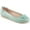 Aqua Faux Leather, variant on Women's Pin Up Couture Olive 08 Foldable Flat