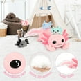 thumbnail image 5 of MaoGoLan 31.89" Giant Glow in the Dark Axolotl Stuffed Animals with 4 Babies Inside Large Axolotl Plush Toy, 5 of 10