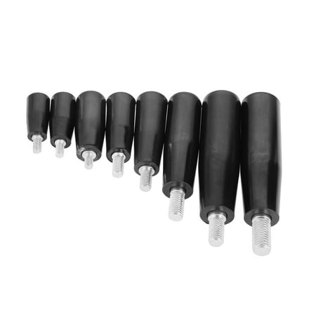 

LHX1Pc Revolving Handwheel Machine Handle M6 M8 Male Threaded Stem for Milling Machinery 10cm 15cm (Color : M8x50)-0810