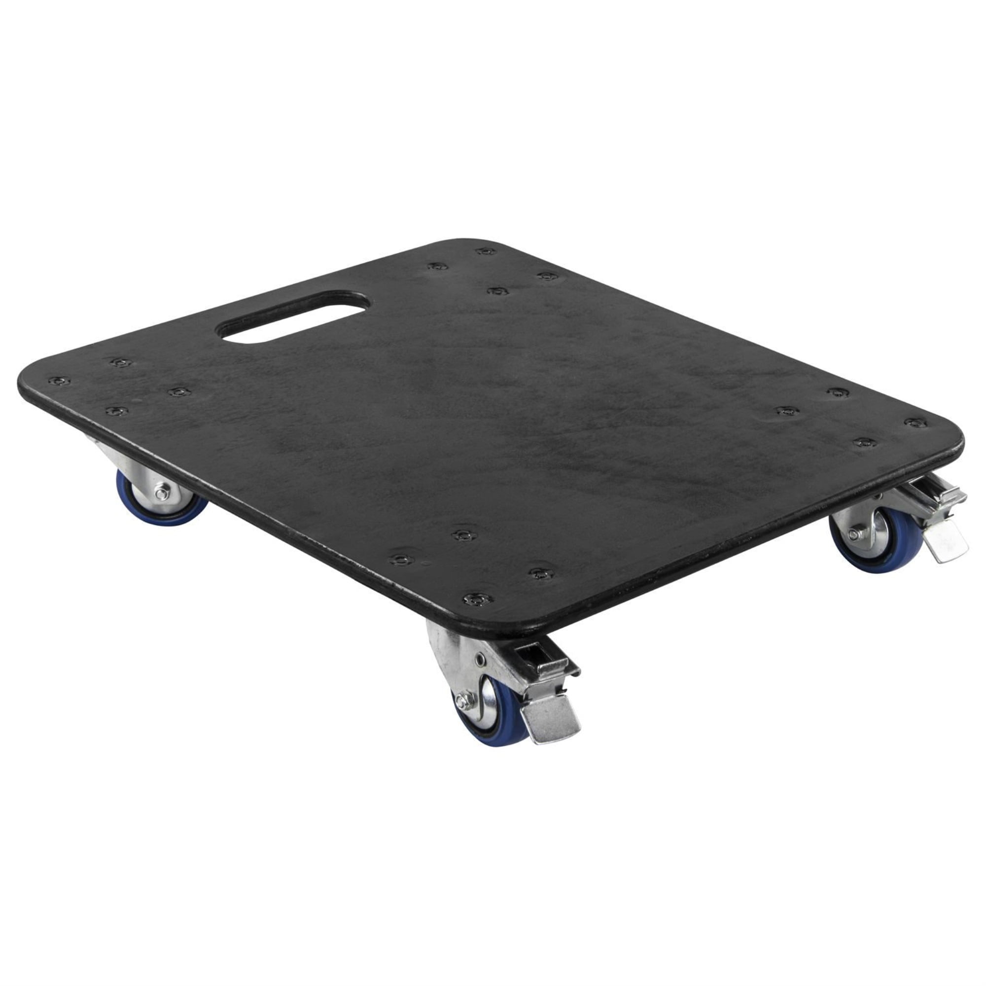 21" x 24" Dolly Plate 1/2" Thick with 3" Casters (2 with Brakes)